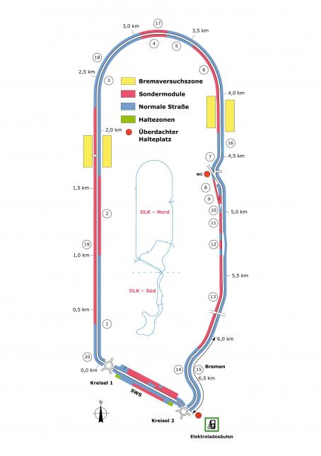Streckenskizze