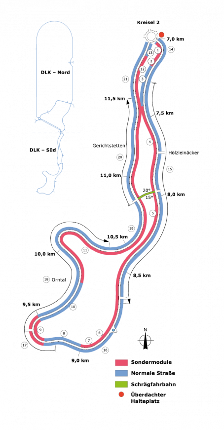 Streckenskizze